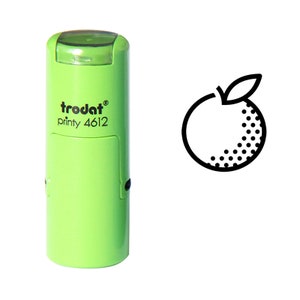 Orange Stempel
