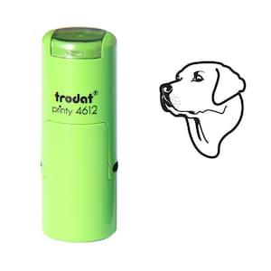 Labrador Face Stamp