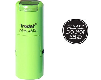 Please Do Not Bend Stamp