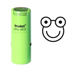 Timbre grenouille tricotée
