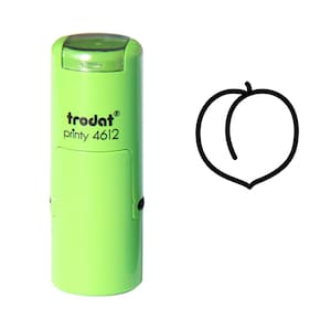 Pfirsich Stempel