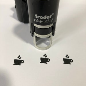 Zelfinktende koffiestempel, koffiestempel,