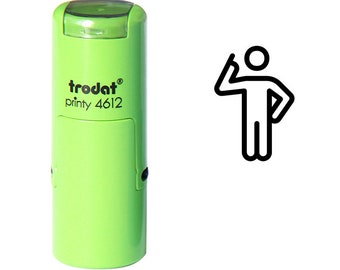 Pointing At Self Stamp