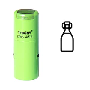 Soda-Flasche-Stempel