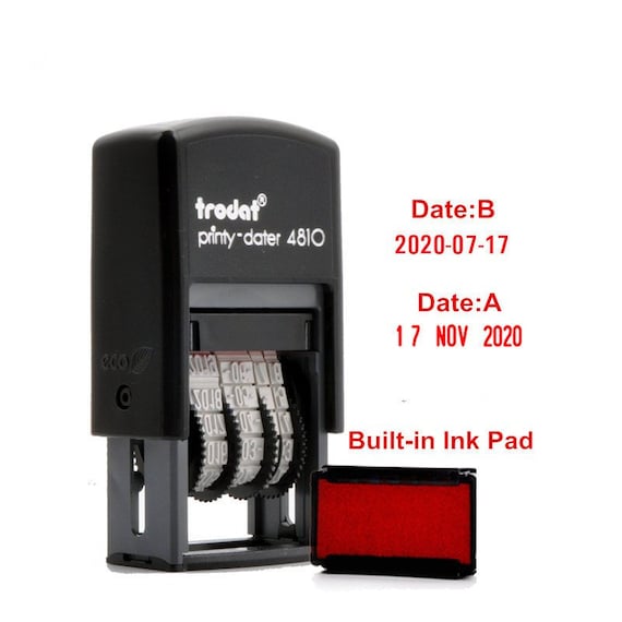 Trodat Non Self-Inking Daters - Date Stamps - Date Stamps - Custom Stamps -  Trodat