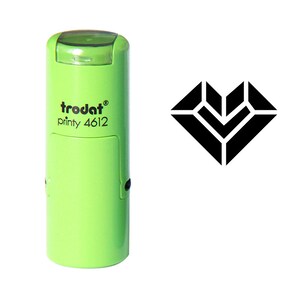 Diamant-Herz-Stempel