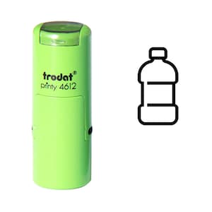 Bottle Water Stamp, water bottle stamp