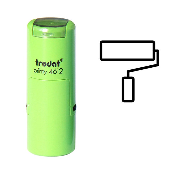 Paint Roller Stamp Etsy