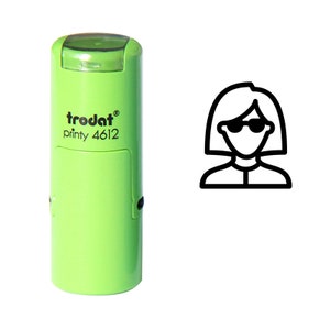Weibliche Spion Stempel