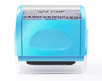 Roller Stamp Identity Theft Stamp,Perfect for Privacy Protection,Confidential or Sensitive Data Protection,Eliminates Paper Shredding