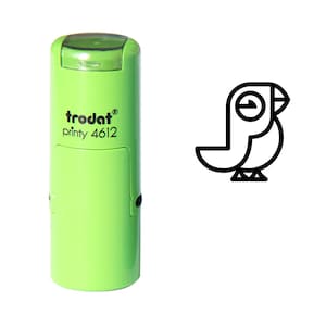 De Postzegel van de Vogel van de papegaaiduiker