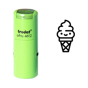 Francobollo gelato Kawaii