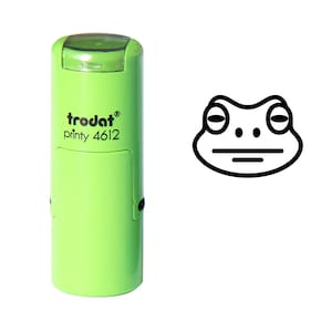 Frog Face Stamp