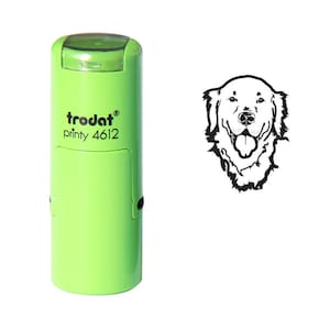 Timbro facciale Golden Retriever