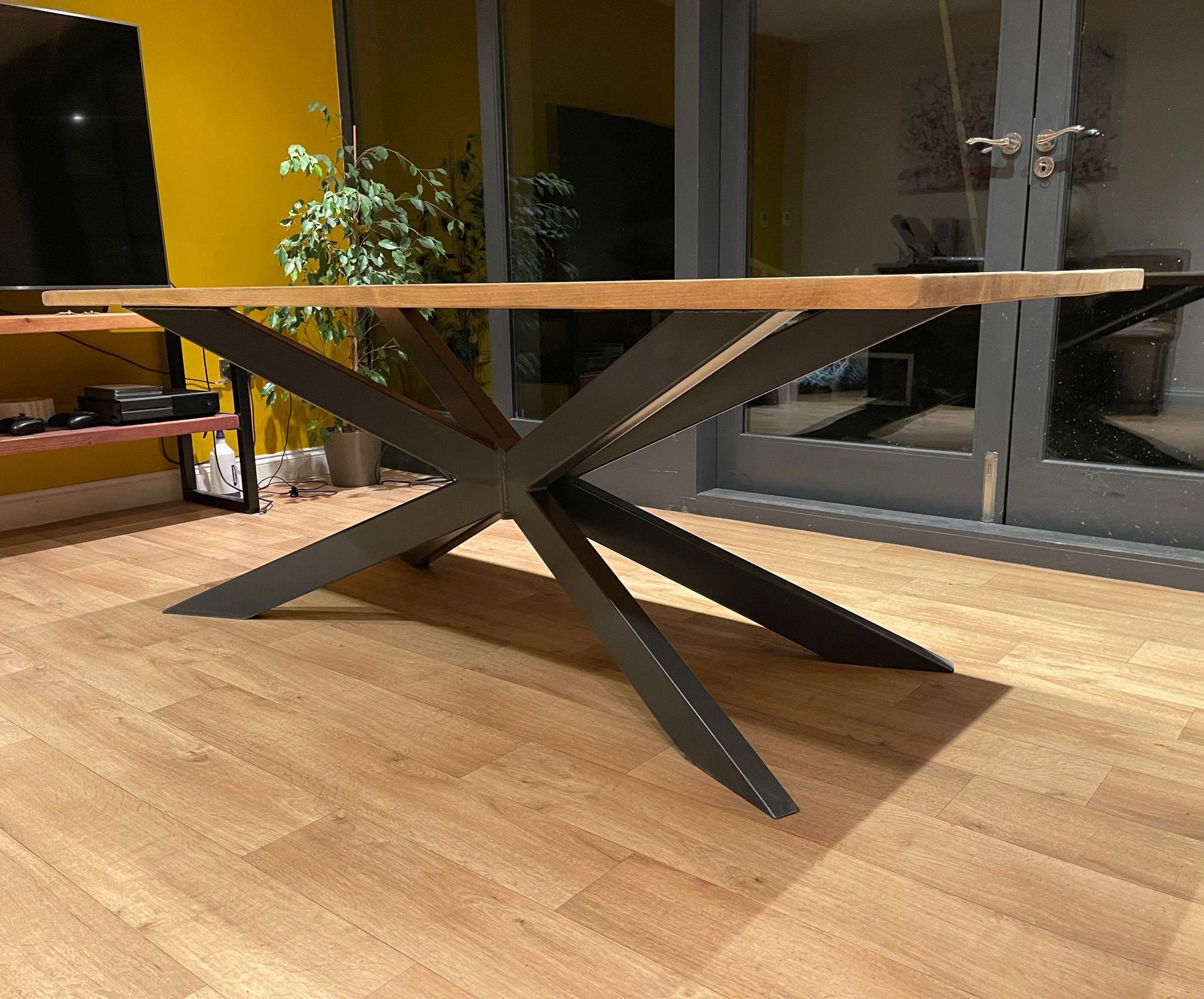 Spider Leg Dining Table Industrial Style Table Etsy UK