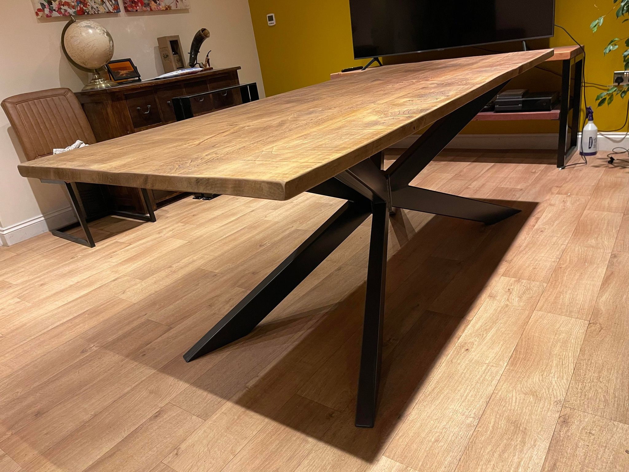 Spider Leg Dining Table Industrial Style Table Etsy UK