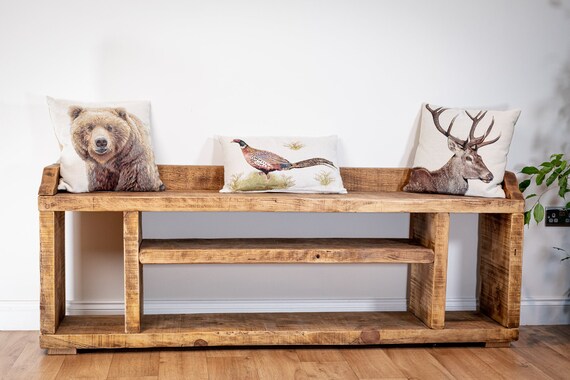 rustic boot rack