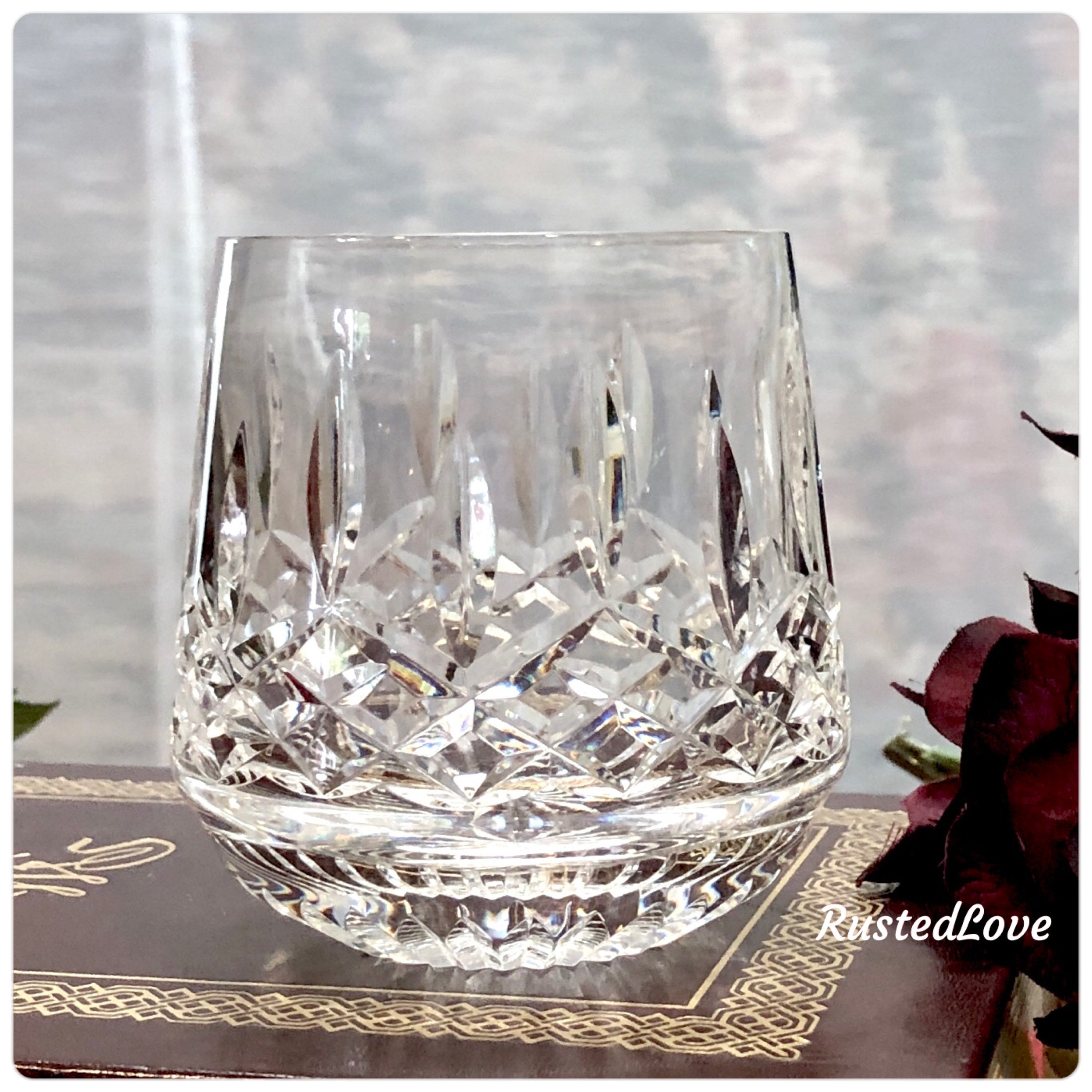 Waterford Crystal / Vintage Lismore Roly Poly / Old Fashioned Glass