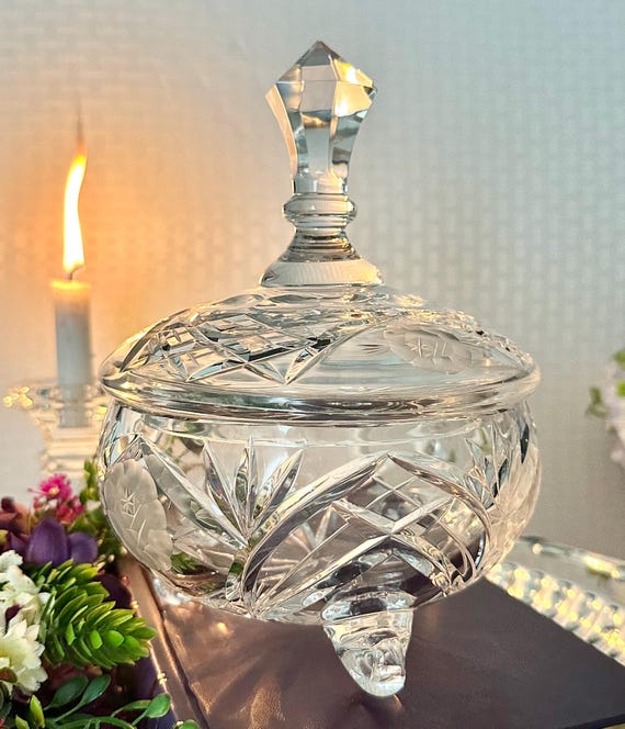 Handcut Full Cut Iron Candle Holders w/ Lid Handcut Full Cut Iron Candle Holders w/ Lid