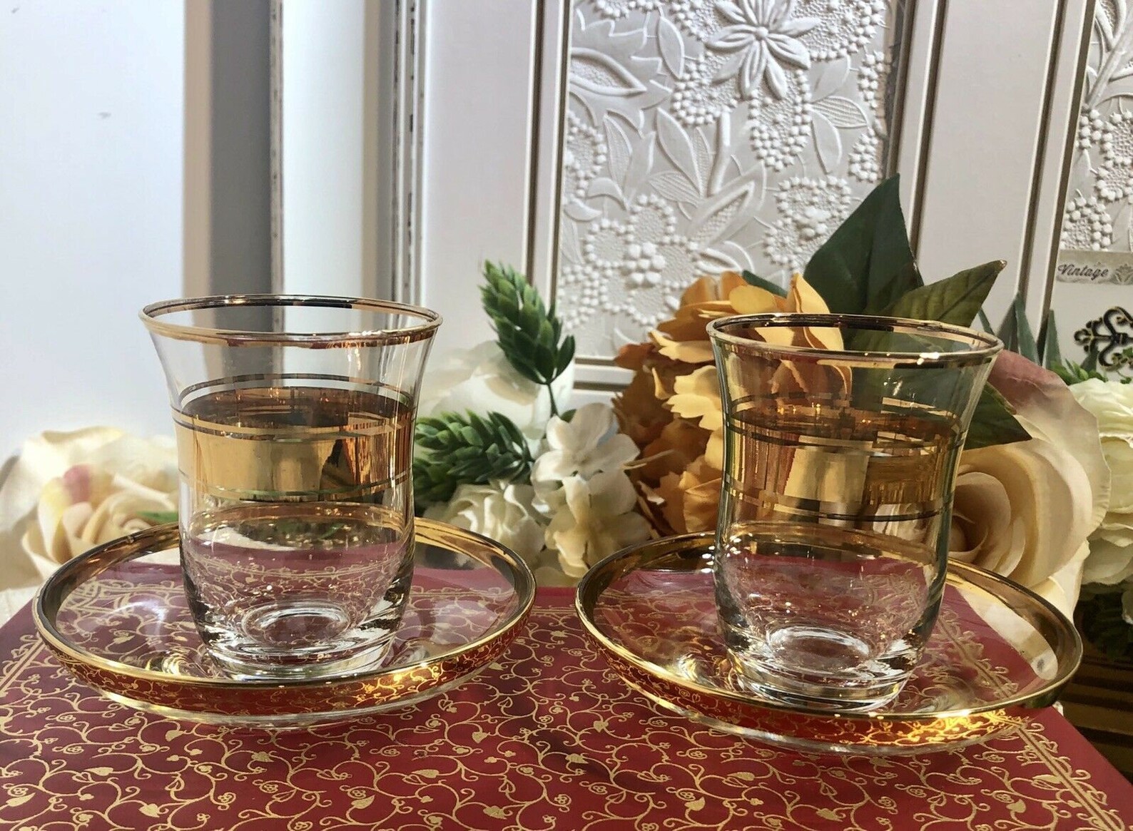 Decanters / Shot glasses / Decanter / Vintage / Bar Set / Etsy