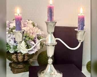 Duchin Creation Weighted Sterling Silver 5 Candle Branch