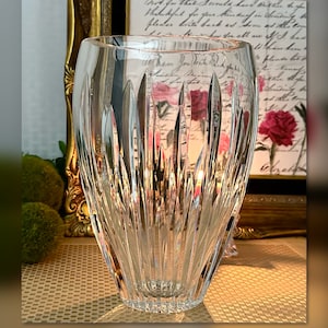 Waterford Crystal Illuminations Vase / Vintage Crystal Waterford Vase / Waterford Illuminations Centerpiece Vase / Vintage Waterford Vase