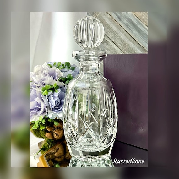 Waterford Westhampton Decanter / Vintage Waterford Crystal Liquor Decanter / Westhampton Waterford Decanter with Stopper / Crystal Decanter