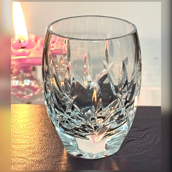 Lismore Waterford Shot Glass / Vintage Waterford Crystal Lismore Cut Crystal Barware / Shot Glass Lismore with Star Base - 1