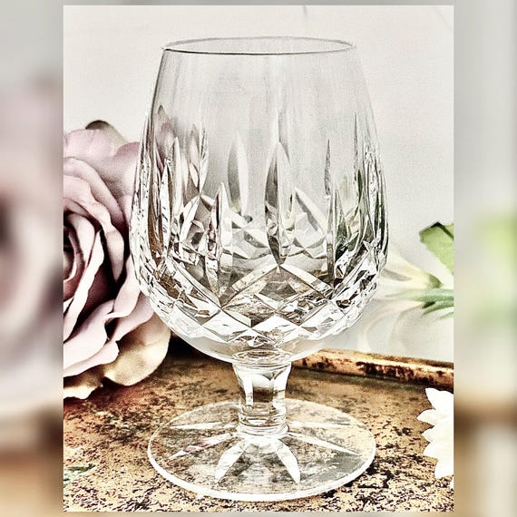 Pair Waterford Lismore Cordial Glasses Vintage Irish Crystal Stemware