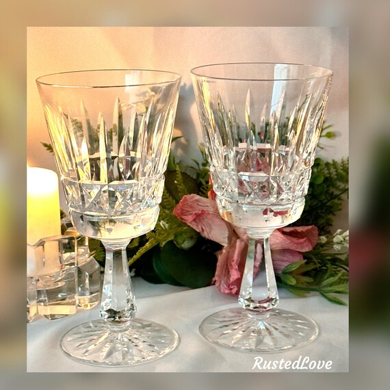 Waterford Kylemore Water Glasses / Kylemore Water Goblets / Vintage Waterford Kylemore Water Glasses / Vintage Waterford Water Goblets - 2