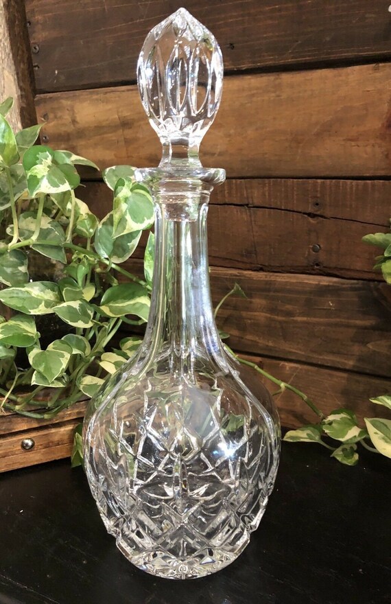 Decanter / Gorham King Edward / Vintage / Whiskey Decanter / Etsy
