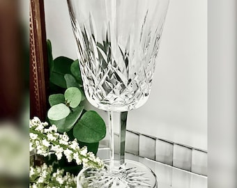 Waterford Lismore Water Goblet Vintage Irish Crystal Replacement Glass