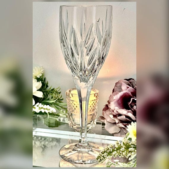 Gorham Star Blossom Water Goblet Vintage Crystal Replacement Glass