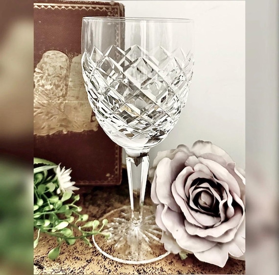 Waterford Comeragh Water Goblet Vintage Irish Crystal Replacement Glass