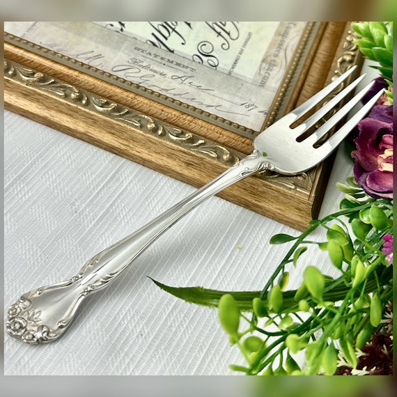 Gorham Secret Garden Sterling Silver Salad Fork Replacement No Monogram Flatware