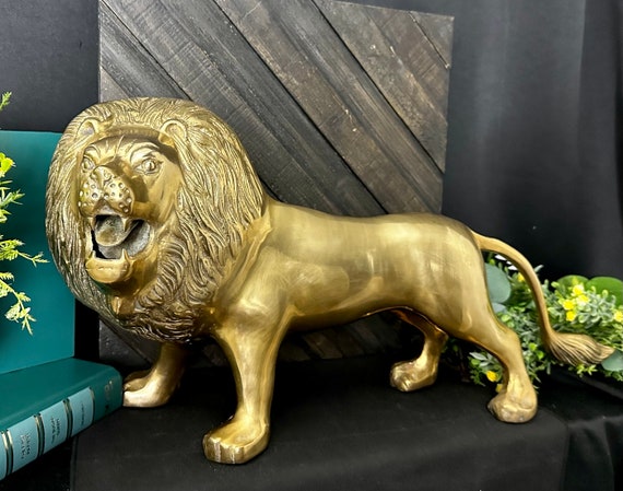 アンティークイタリア製ライオン水栓