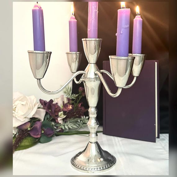 Sterling Silver Duchin Creations Candelabra / Vintage Duchin Creations Sterling Centerpiece / Duchin Creations Vintage Sterling Candelabra