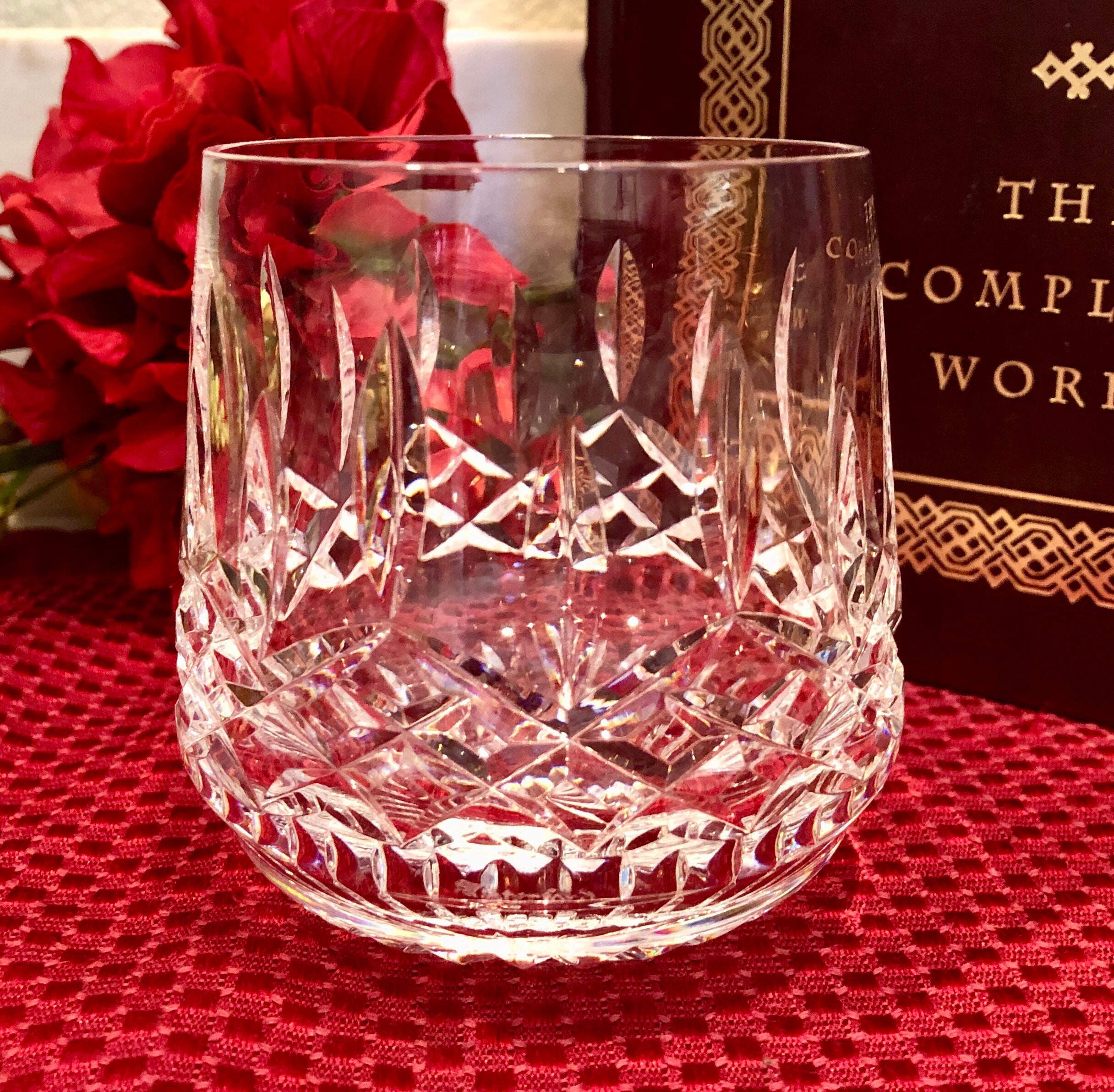 Waterford Crystal / Vintage Lismore Roly Poly / Old Fashioned Glass