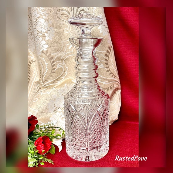 Waterford Crystal Decanter / National Museum Collection Decanter / Numbered Waterford Decanter # 5/100 / Museum Collection Liquor Decanter