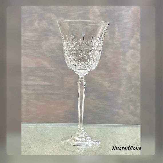Mikasa Chatsworth Water Glass / Vintage Mikasa Blown Glass / Chatsworth Water Goblet / Mikasa Water Goblet / Chatsworth Water Glass - 1
