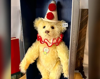 STIFF - シュタイフ　Teddy Clown 1926 レプリカ Steiff Teddy Clown Bear 1926 Replica Original Tags Box and