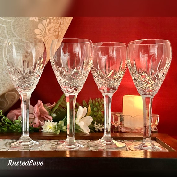 Waterford Laurent Wine Glasses / Laurent Waterford Wine Glasses / Waterford Marquis Laurent Glasses / Marquis Laurent Wine Glasses - 4