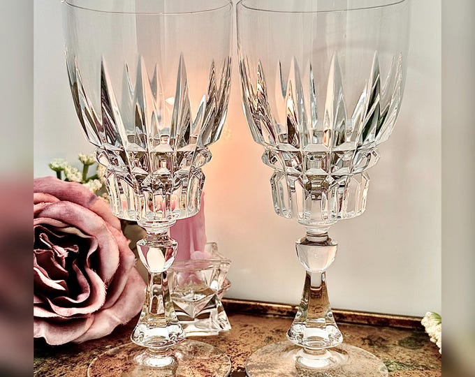 Nachtmann Astra Replacement Water Goblet Vintage Crystal