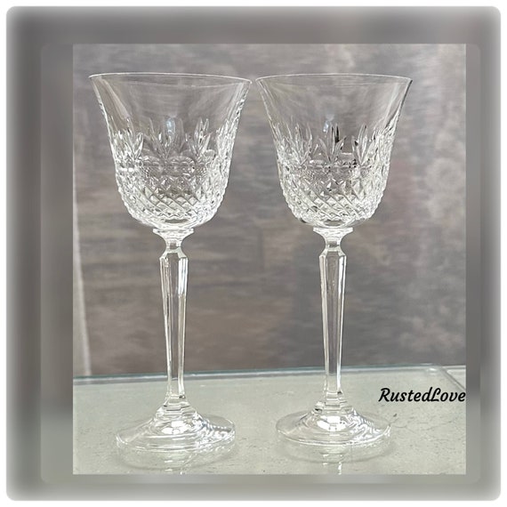 Mikasa Chatsworth Water Glasses / Vintage Chatsworth Mikasa Blown Water Glass / Chatsworth Water Goblets / Mikasa Water Glasses - 2