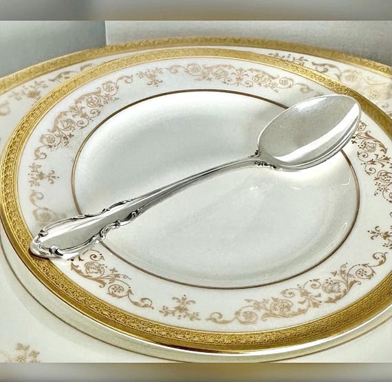 Towle Legato Sterling Silver Teaspoon 6 1/8" Vintage Flatware Replacement Flatware