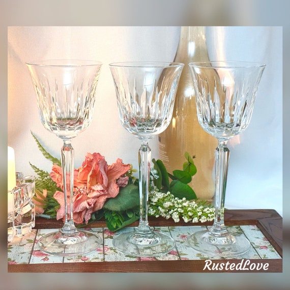 Park Ave Mikasa Wine Glasses / Vintage Mikasa Park Ave Wine Goblets / Mikasa Park Ave Wine Glasses / Mikasa Wine Glasses - 3