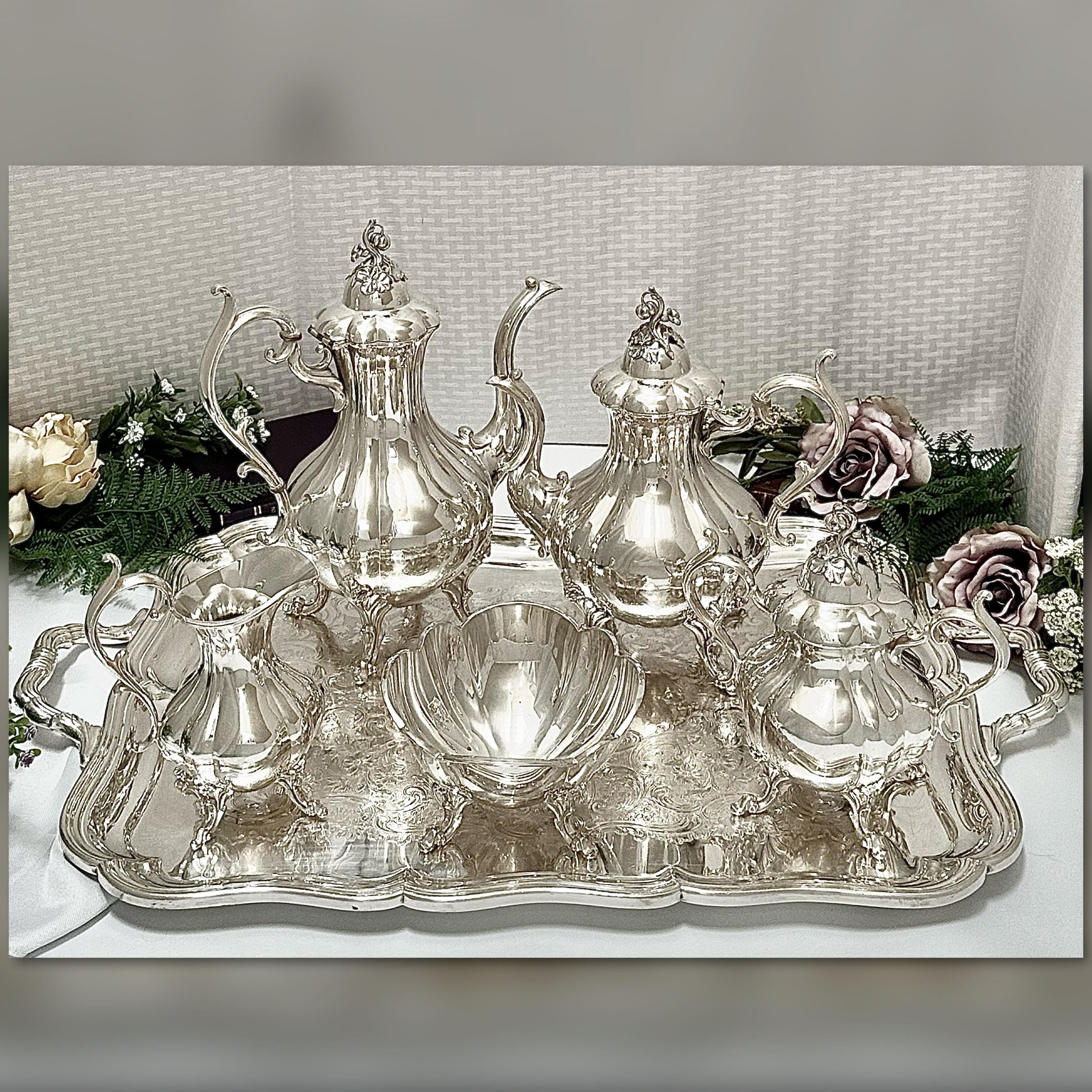 Reed and Barton Tea Set - Etsy