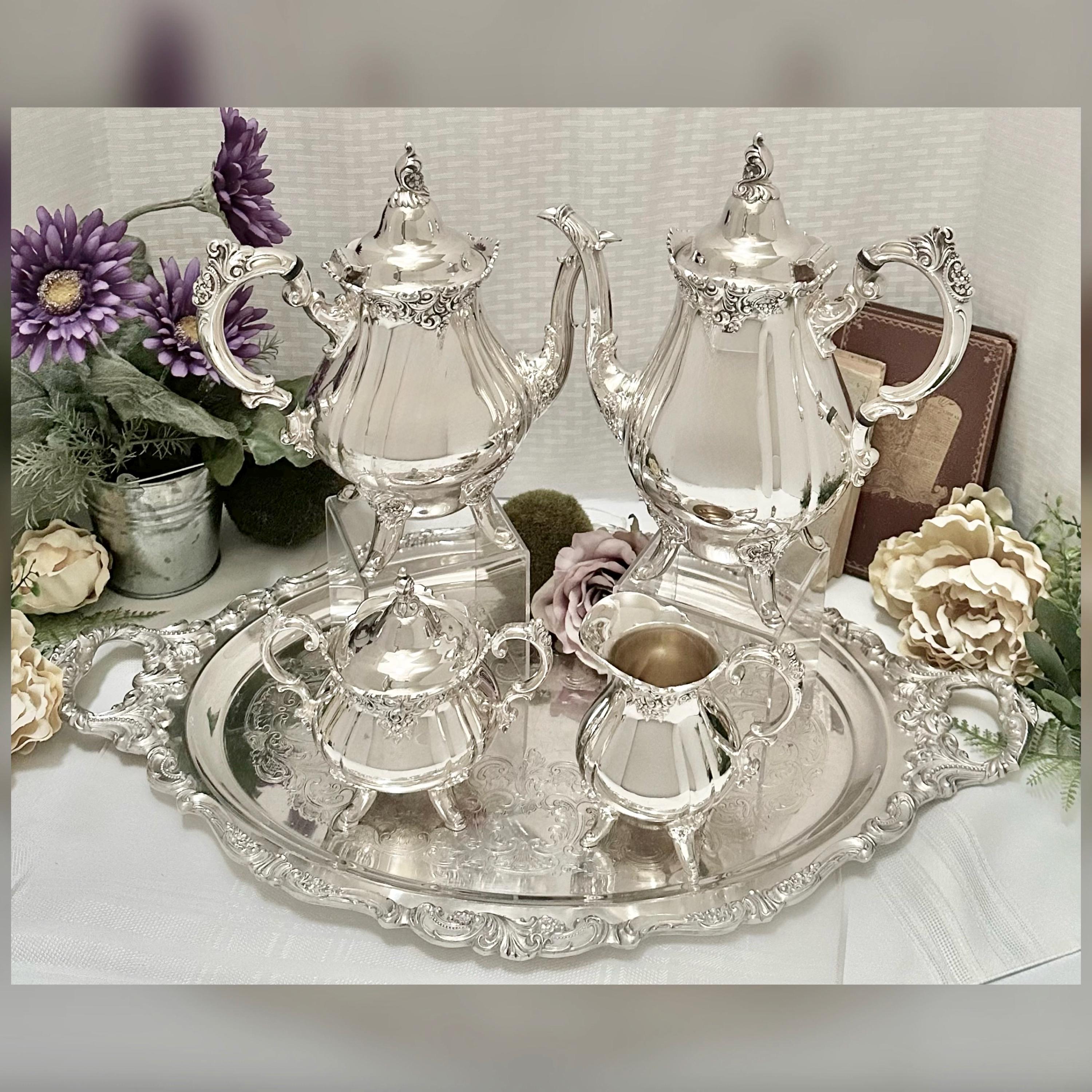 Baroque Wallace Tea Set - Etsy