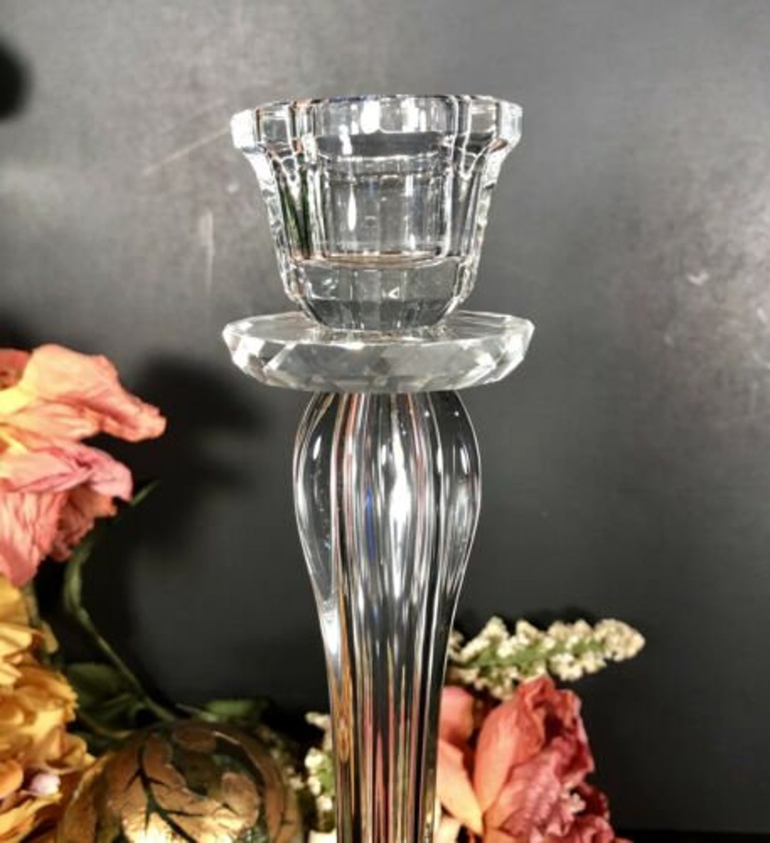 2 Mikasa RARE 105 Tall Candle Holders Traditional TALL Etsy