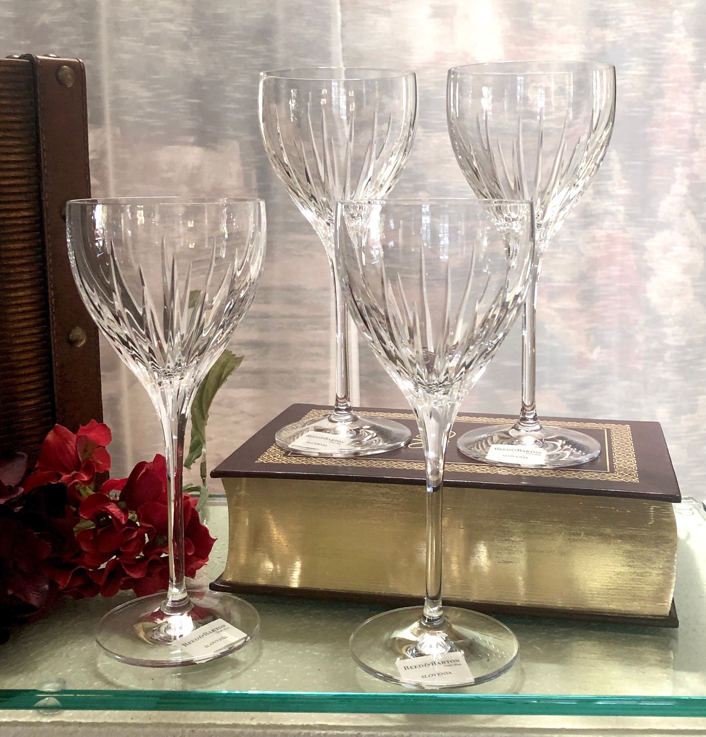 Reed & Barton Soho Crystal Balloon Wine Glasses (Set of 2) - Winestuff
